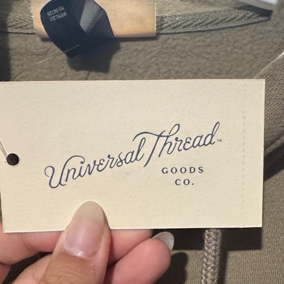 Size XXL Universal Thread Brown Zip-Up Hoodie - Picture 2 of 4